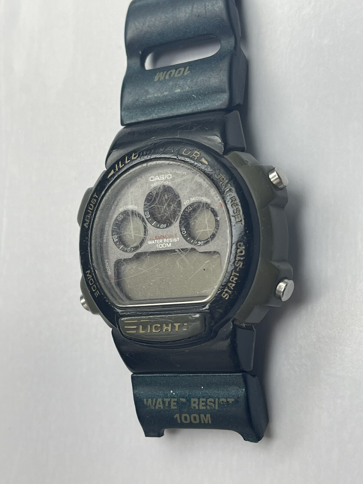 Casio Movement 1534 W-728H Incomplete Original For Spare Parts