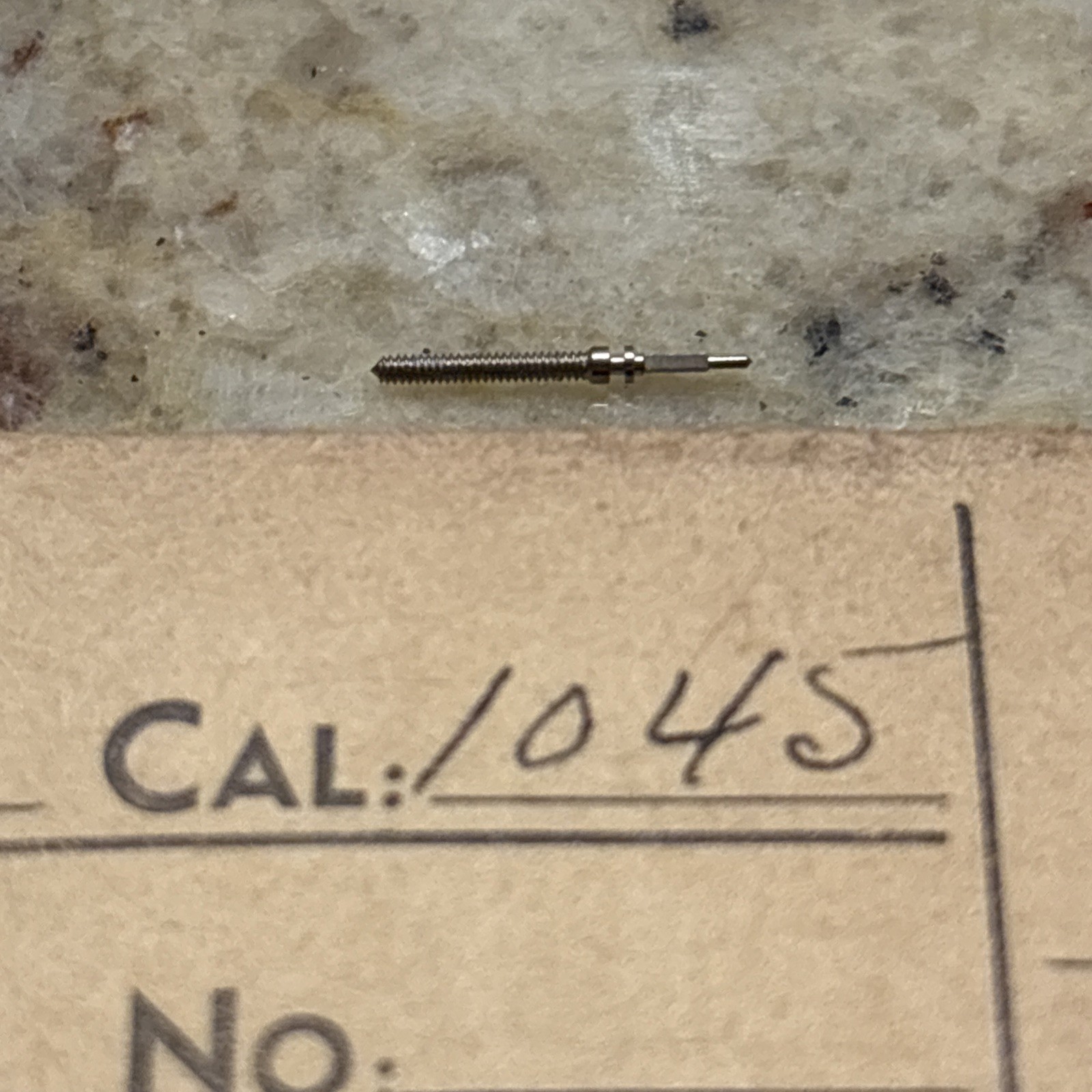 ETA 1045 watch movement part winding stem #401 NOS