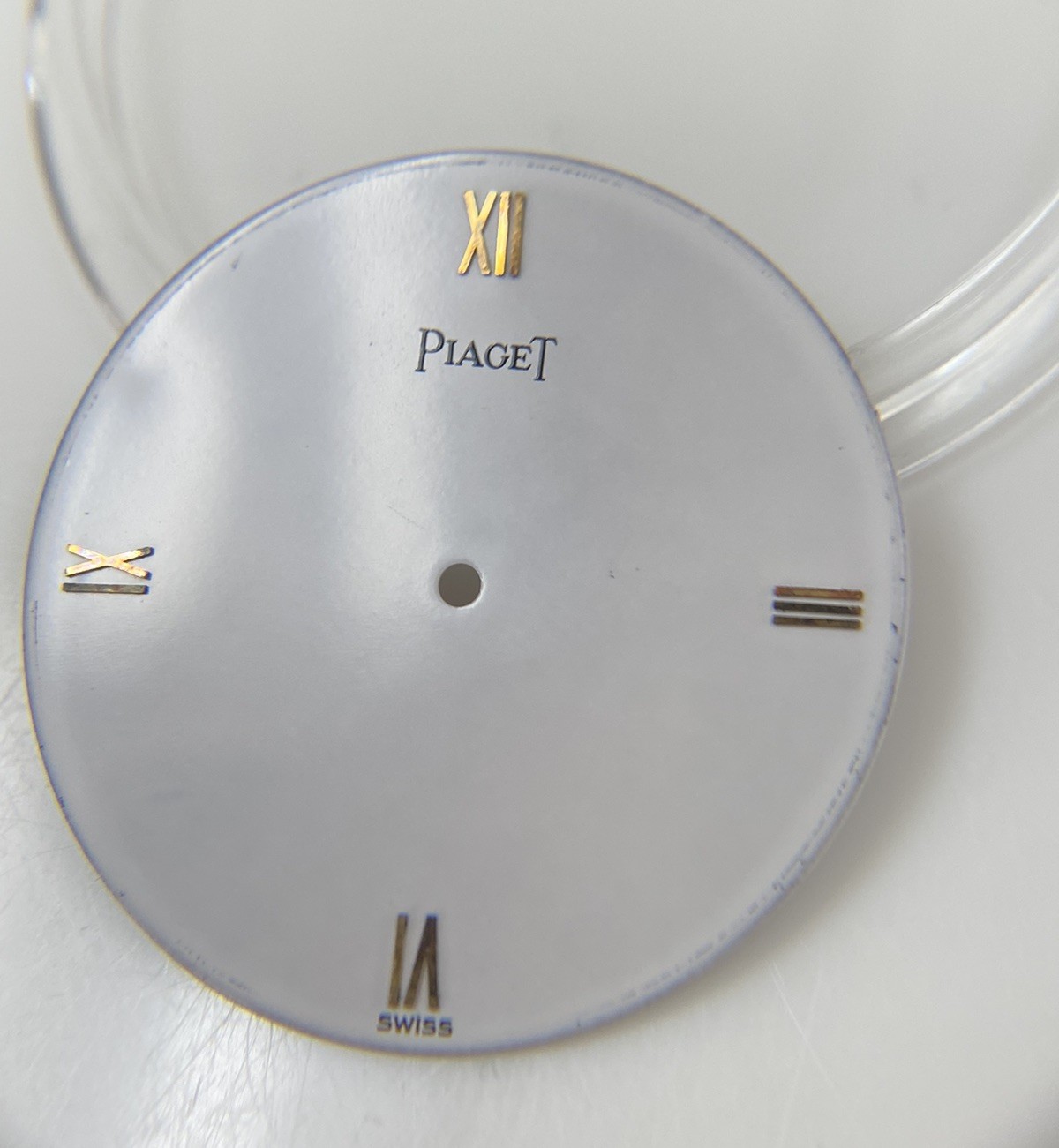 Original Piaget 8065 Cal. 857P White/Gold Roman Numeral 27mm Dial