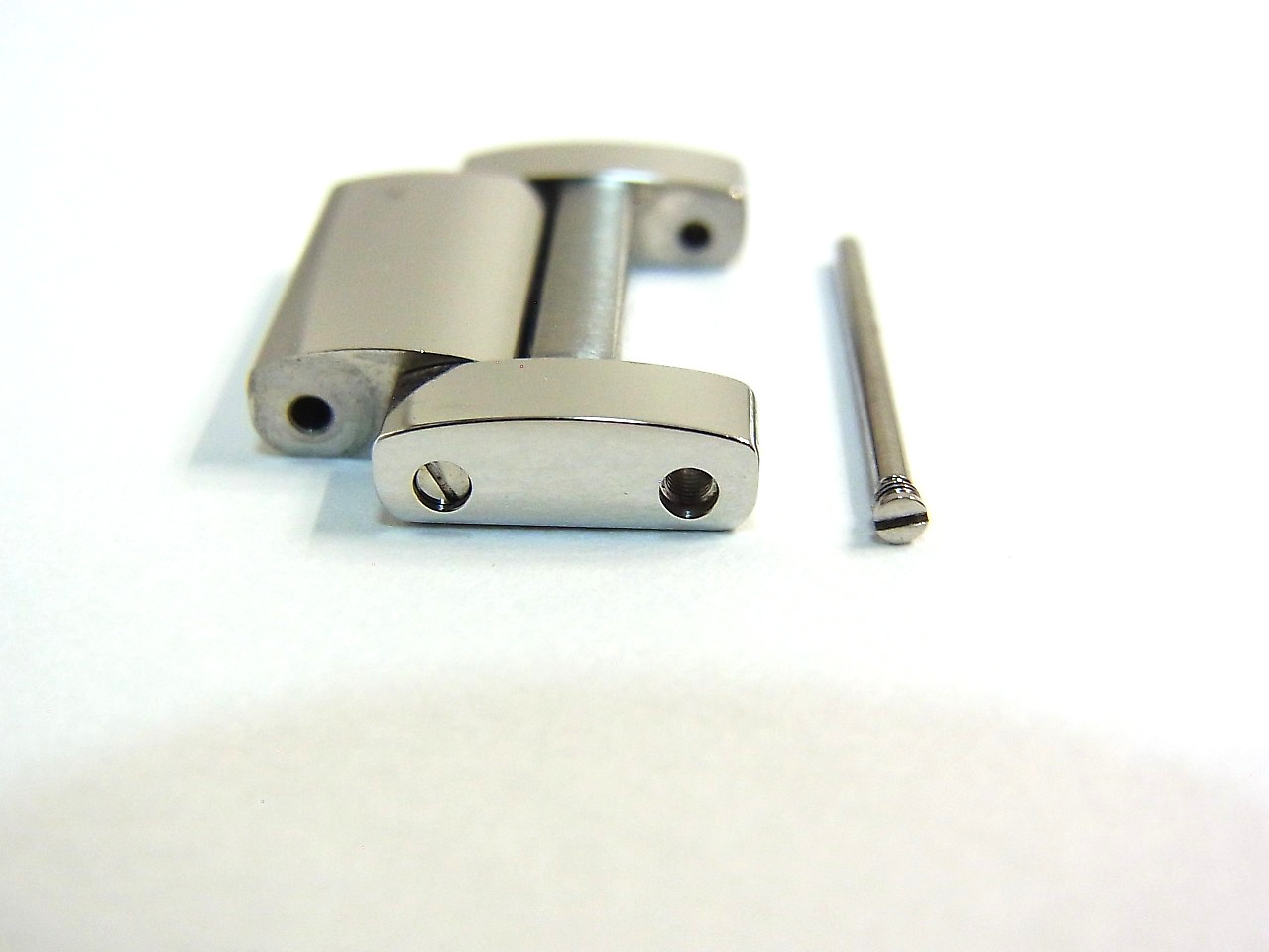 Cartier Tank Must 19mm 4323 WSTA0052 LM Genuine SS Link Watch Band Parts Mint (b