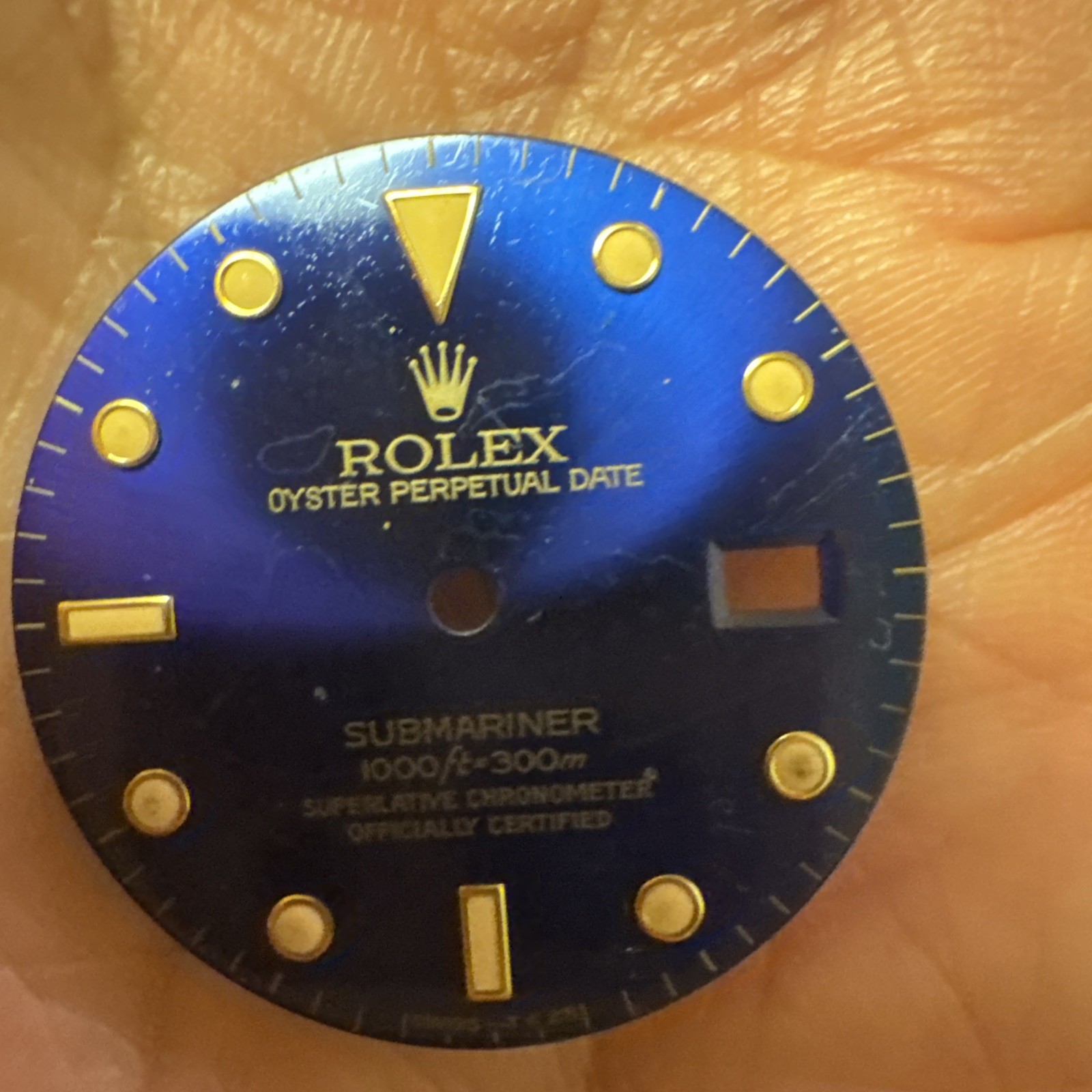 Original Rolex Oyster Submariner Blue Purple 16803 16808 16613 16618 dial (63)