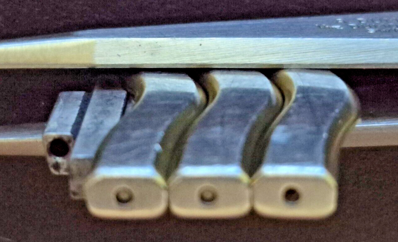 Ebel Classic Wave 19.5 mm Expansion Extra Links Gold and Steel 3 Total & Screws