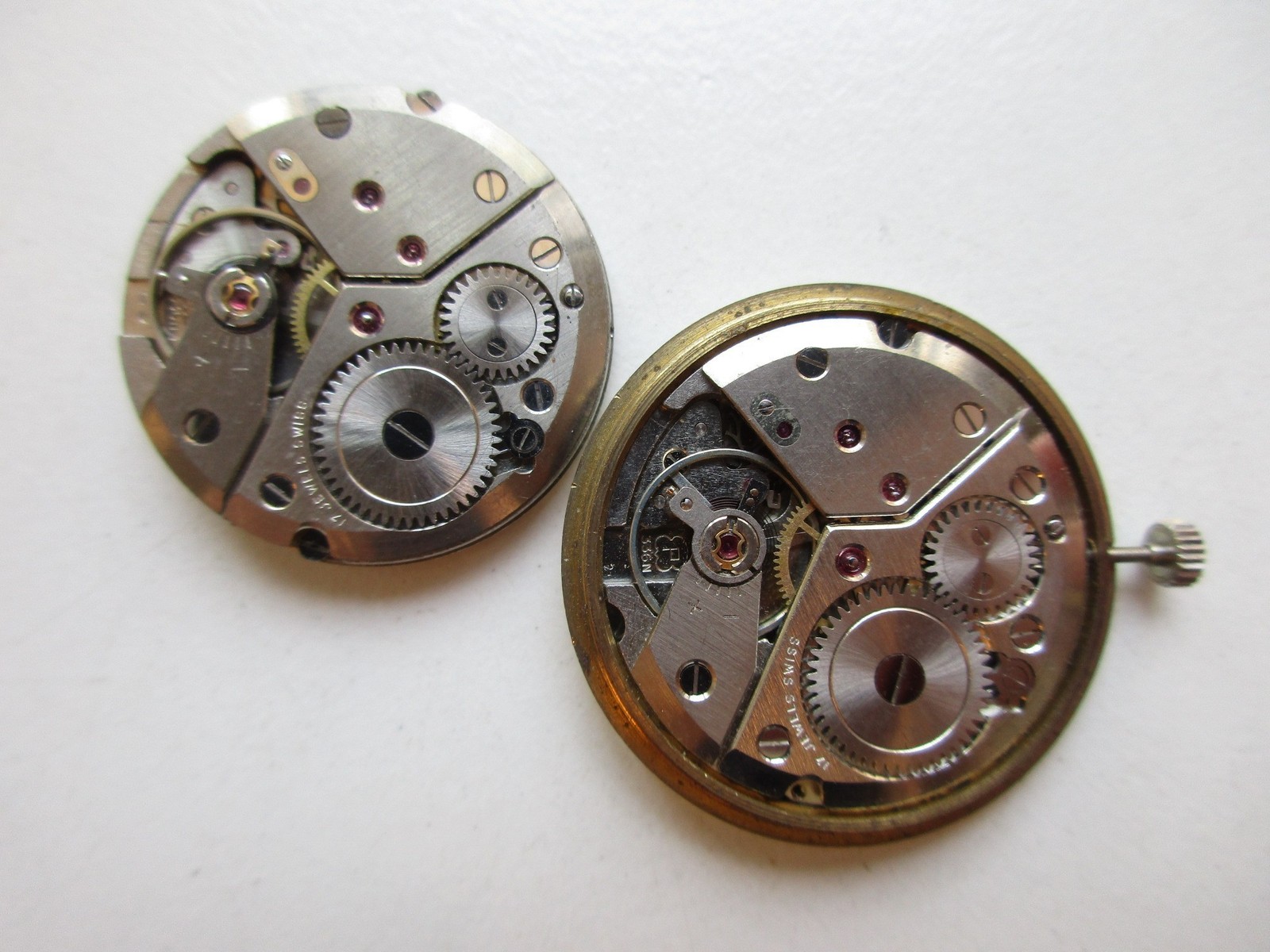 Peseux cal. 336N Swiss vintage watch movements – running