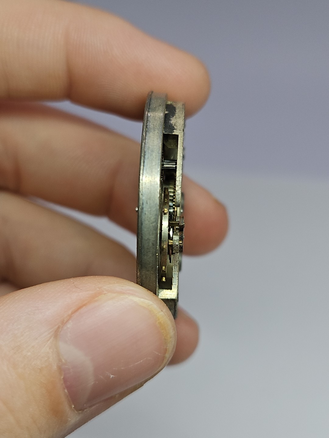 Technos Waldorf Pocket Watch Movement 11j 39.7mm Parts/Repair