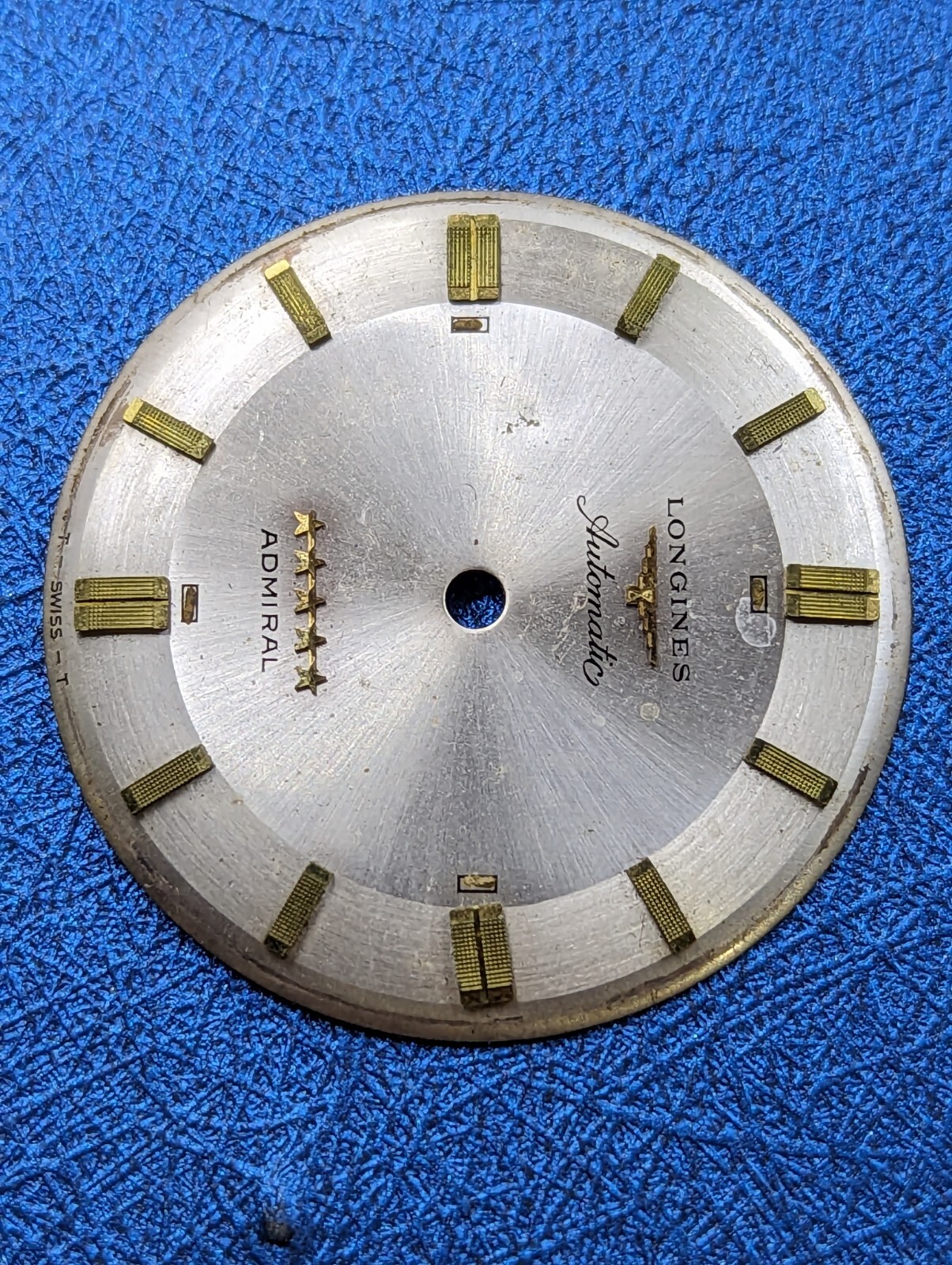Longines Admiral 5 star Dial Pie Pan Piepan. 30.56mm