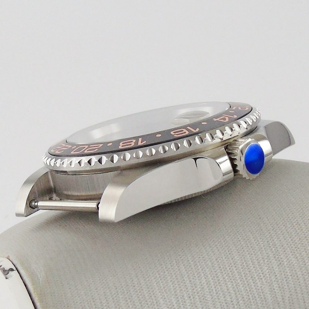 40mm Watch Case Fit NH35A ETA2824 2836 Miyota8215 DG2813 PT5000 Sapphire Glass