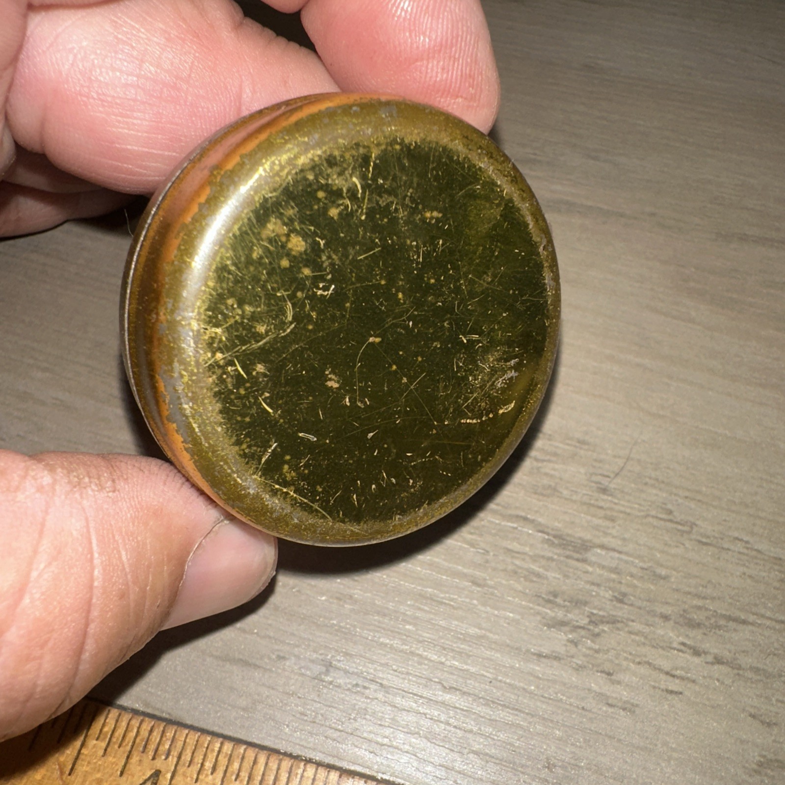 Vintage Rada-seal Watch Crystal Co. Movement Tin Boston Ma.