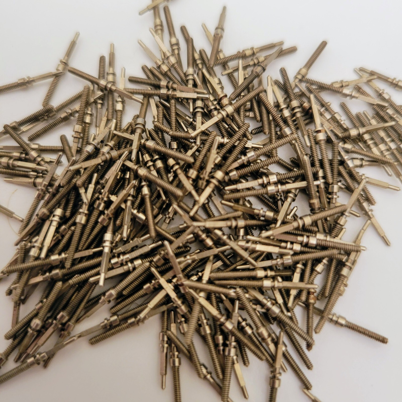 25 Vtg Watch Stems Parts Steampunk Altered Art Watchmakers Lot Crafts Movements