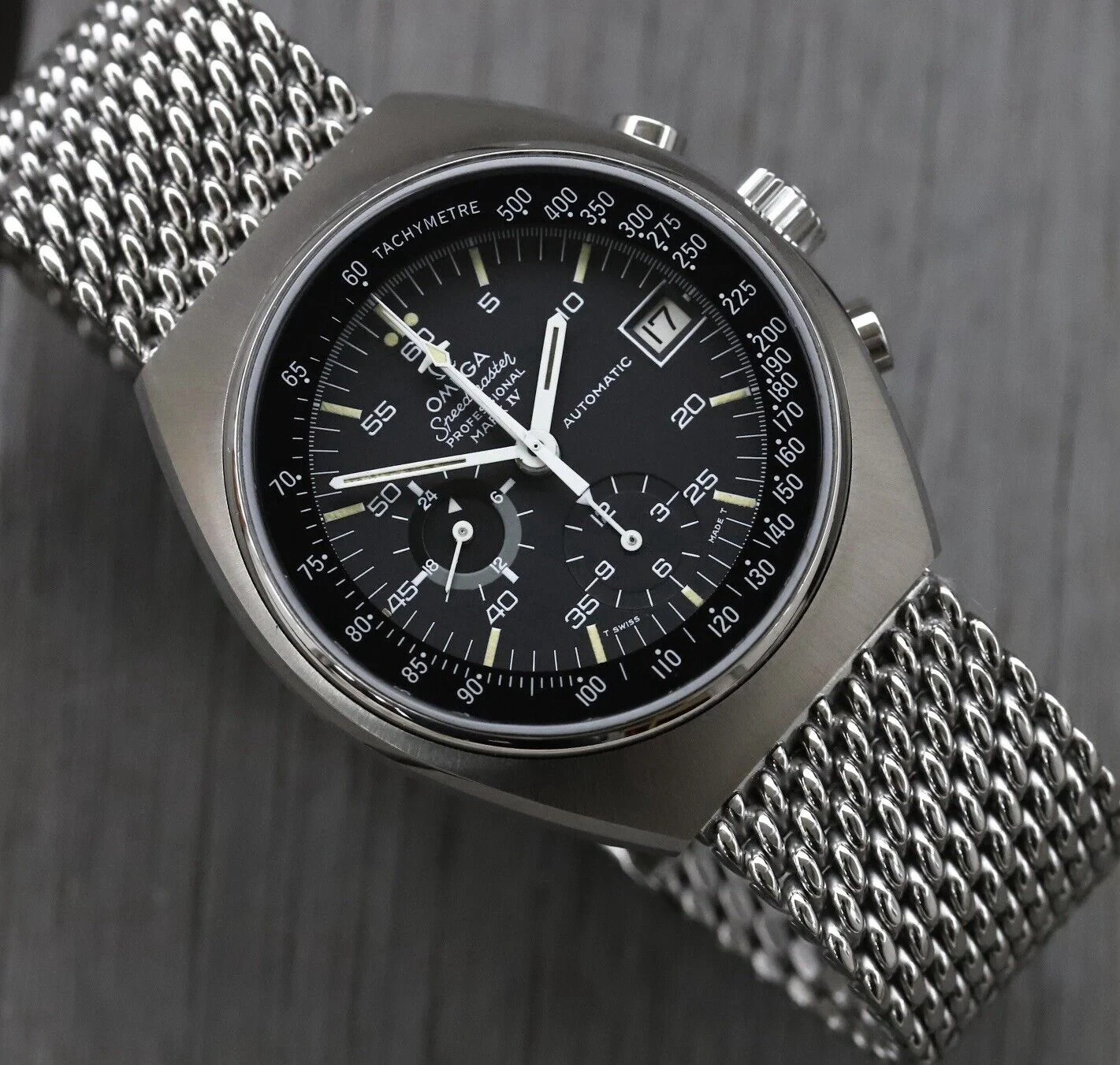 NEW OMEGA SPEEDMASTER MK IV 176.009/176.0009 COMPLETE CASE REBUILD KIT MINERAL