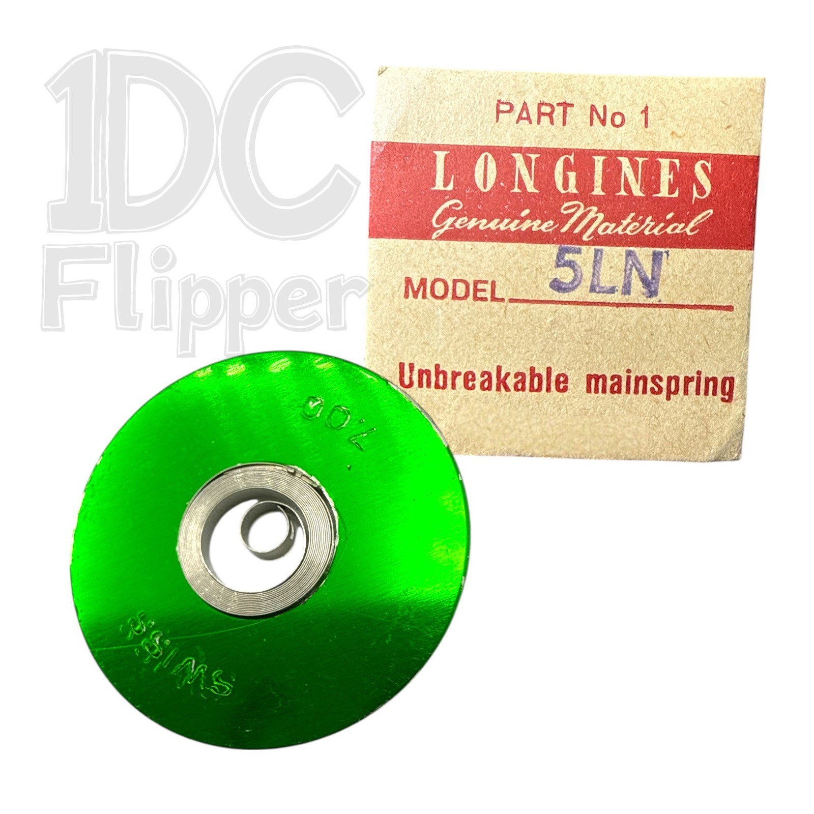 Longines 5LN Mainspring Alloy NOS MSS-WL3 Fits Multiple, Read List!