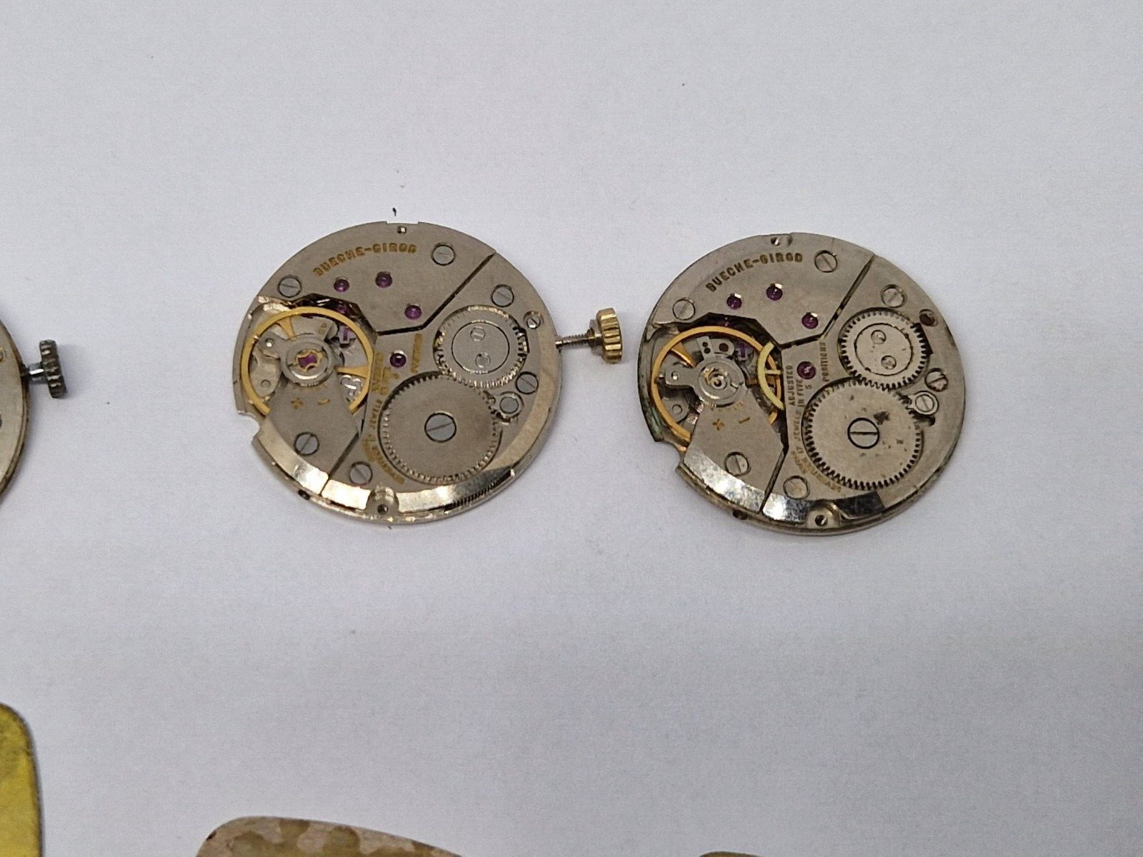 Beuche- Girod Peseux Cal 7001 watch movements and berkeley Dials