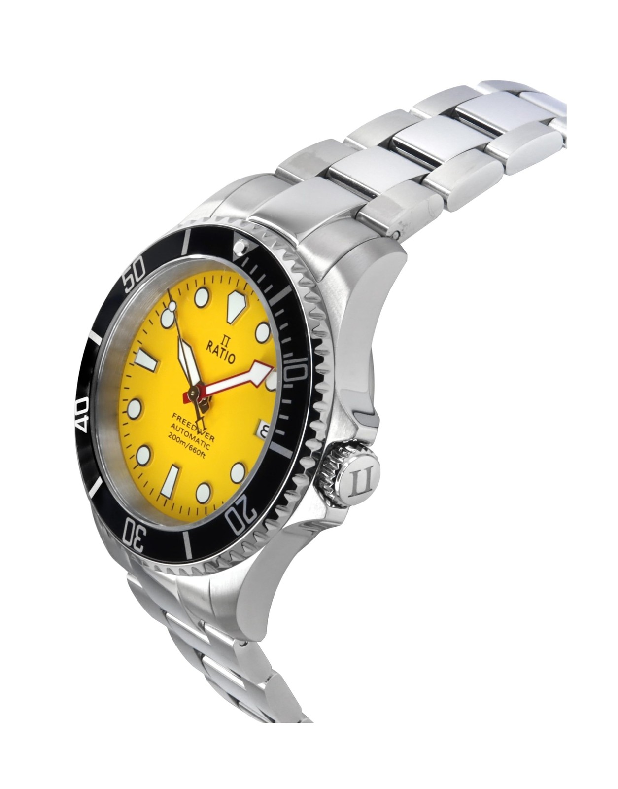 RATIO FreeDiver Sapphire Crystal Diver Watch Japanese Automatic Movement Dive…