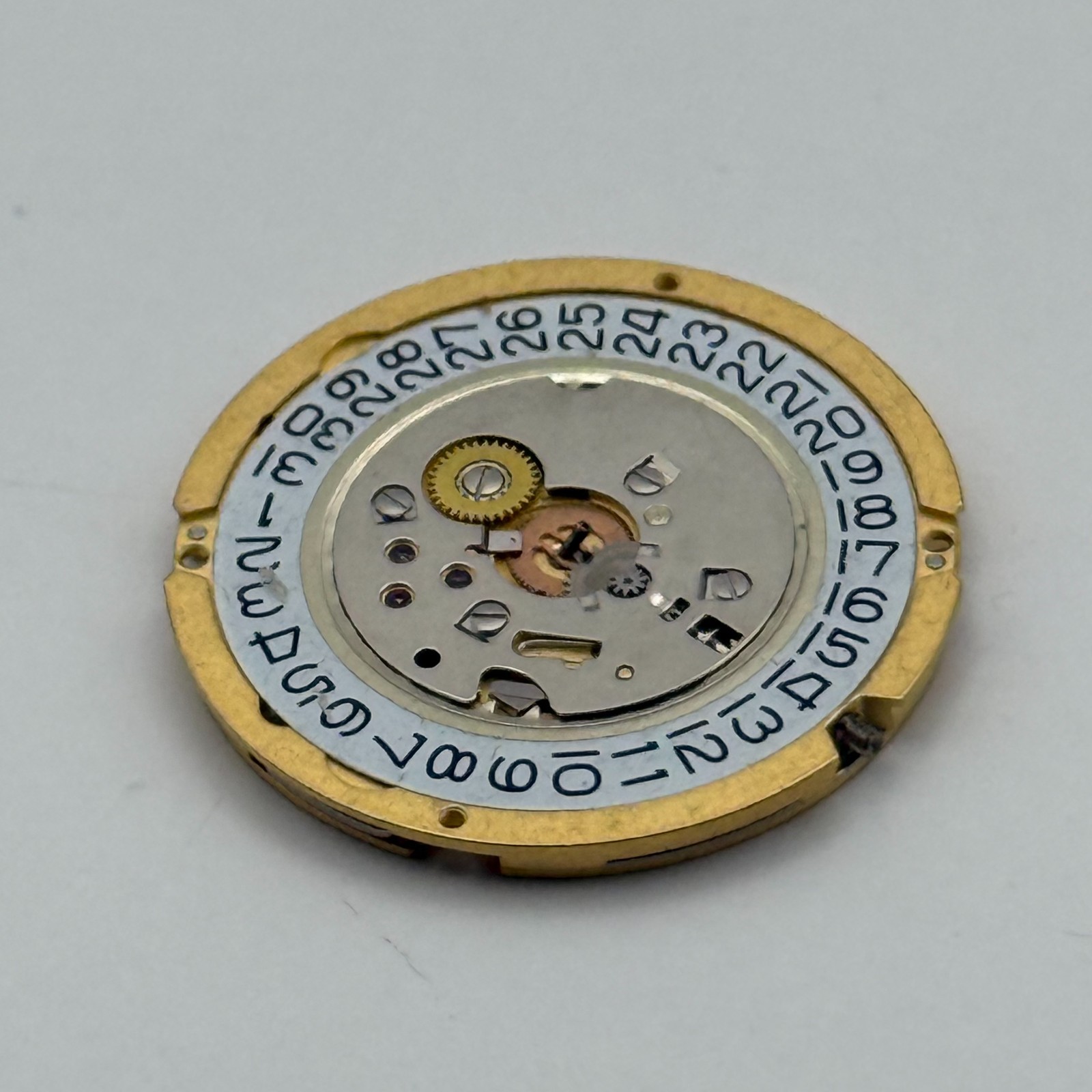 Ronda 1006 Watch Movement Quartz Swiss Date 8 Jewels Vintage Parts Repair 23.8mm