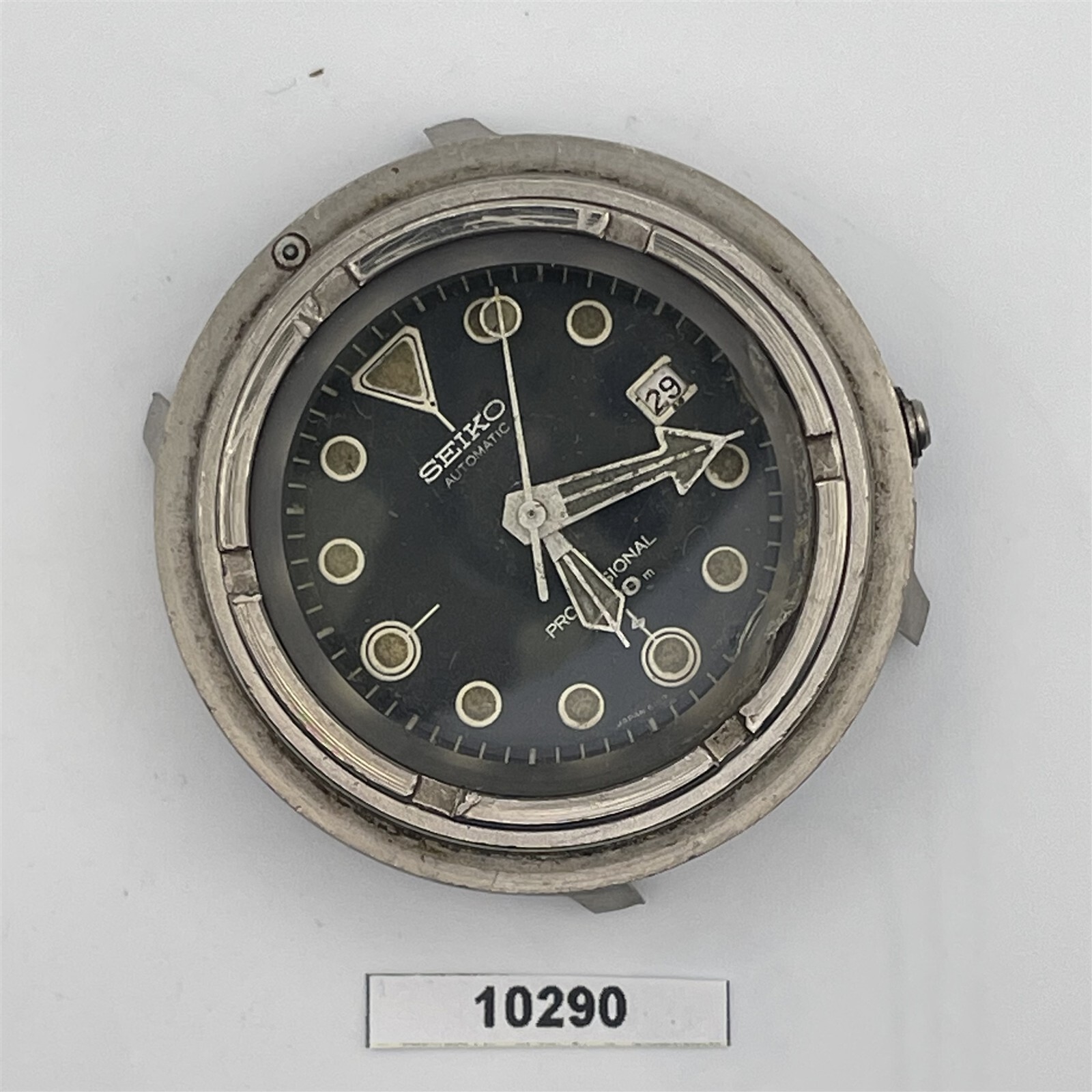 PROJECT TO FIX SEIKO GRAND FATHER TUNA 6159 7010 DIVE DATE AUTO WATCH BVT010290
