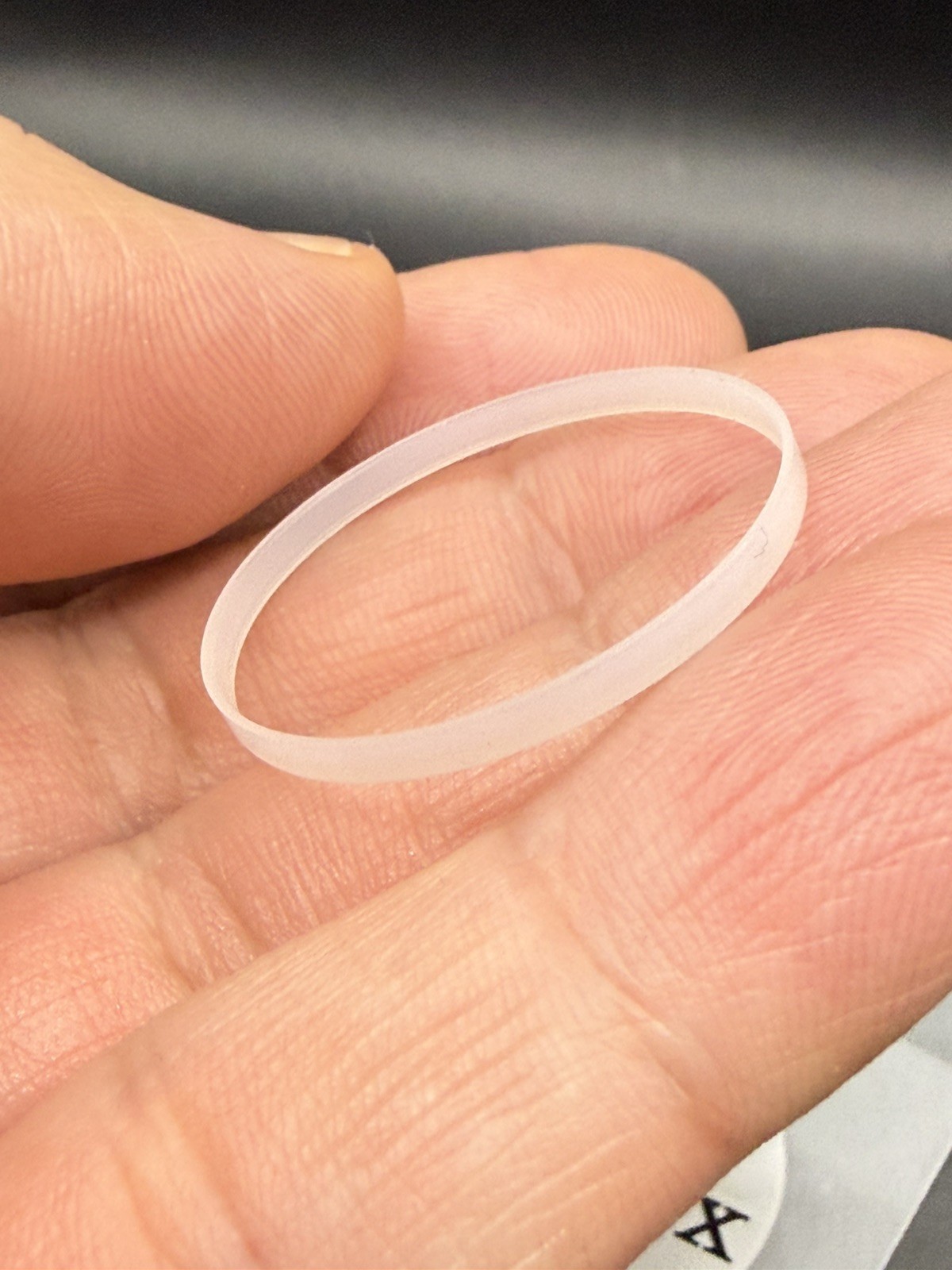 Original Genuine Rolex Crystal Gasket Ring – Vintage Acrylic Models