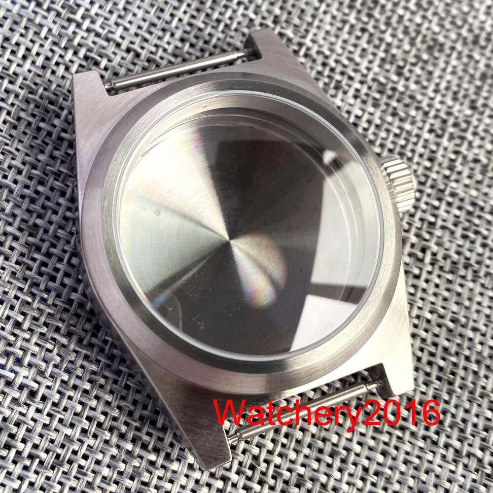 38mm AR Domed Sapphire Glass 200M Waterproof fit NH35 ETA 2824 Diving Watch Case