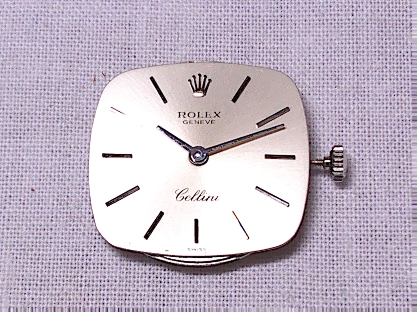 ROLEX Cellini Champagne Cal. 1600 Movement & Dial