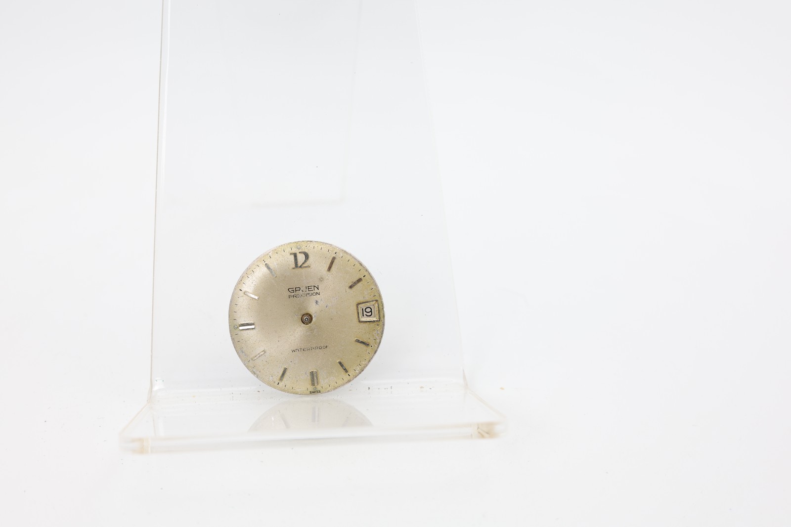 GRUEN PRECISION CAL. 522 CA, F 4017N WRIST WATCH MOVEMENT FOR REPAIR (FV)
