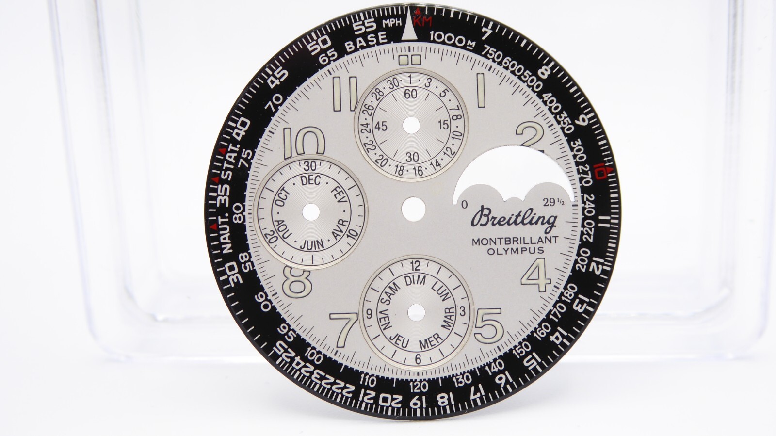 Breitling Montbrillant Olympus Navitimer – Silver Dial, A19350