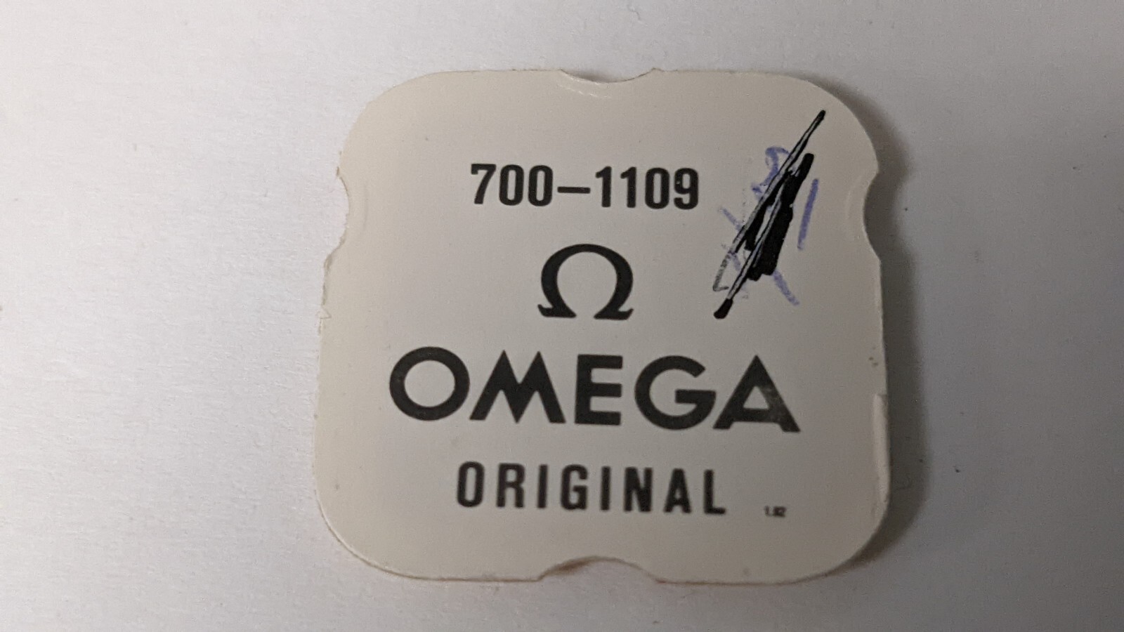 Genuine Omega 700 1109 setting lever(detente) NOS for watch repair S/S