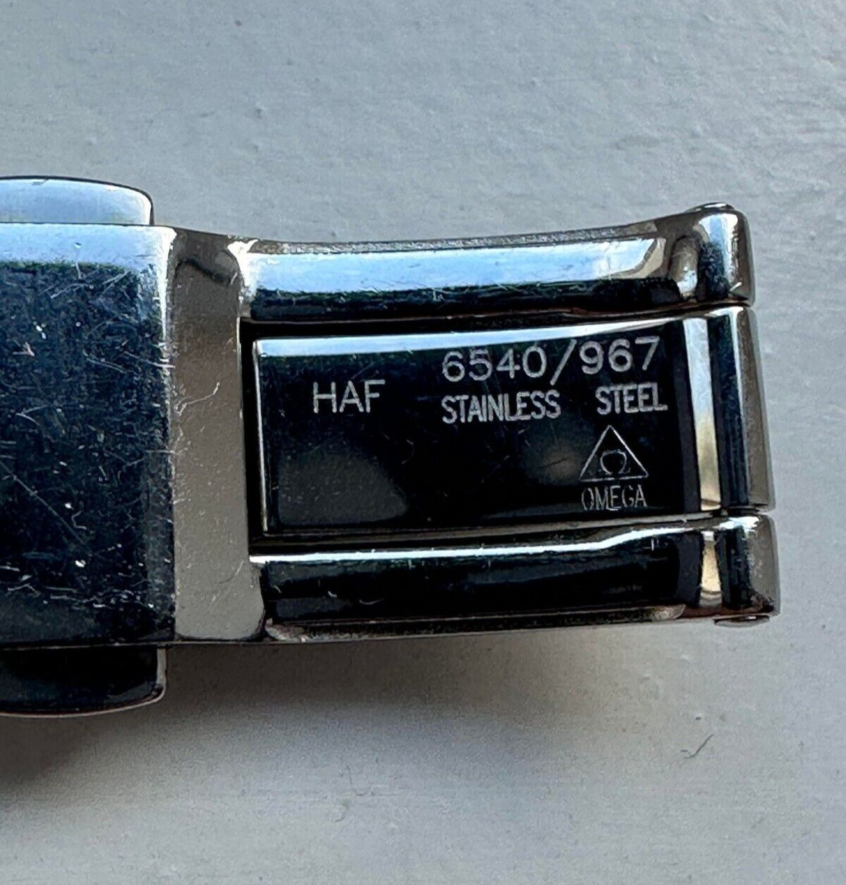 Genuine Omega Deployment Deployant Clasp Buckle Bracelet 6540/967 035ST6540967