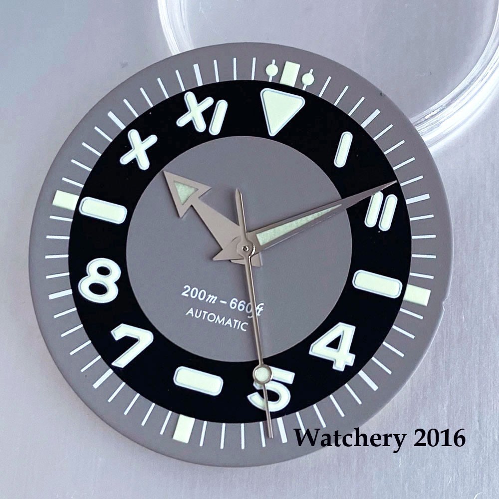 New 29mm Watch Dial Fit NH35/Miyota 8215/ETA 2824 PT5000 Sterile Graduated Dial
