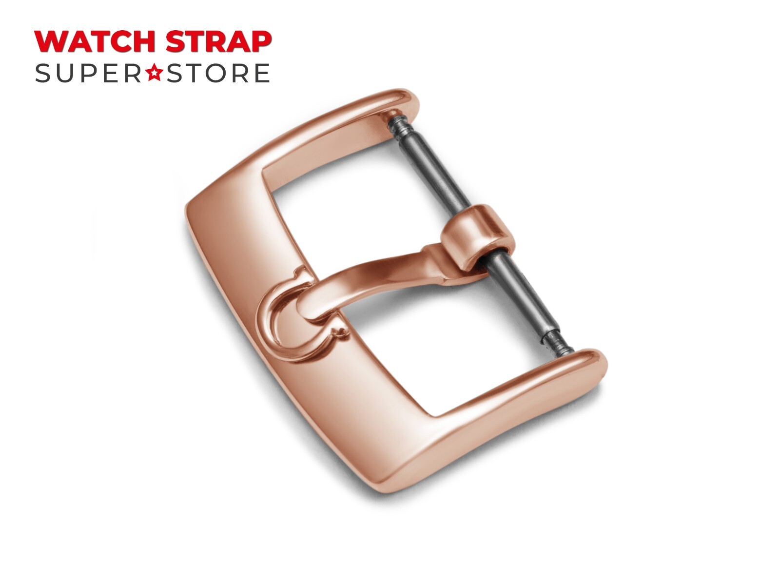 16 18 20mm for OMEGA Watch Buckle Clasp Leather Rubber Strap Band Silver Gold