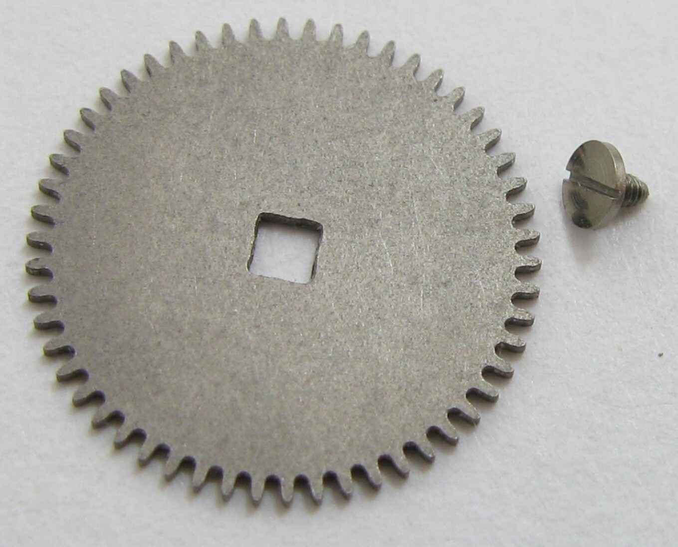 Poljot 3133 chronograph watch movement part ratchet wheel #415 + screw