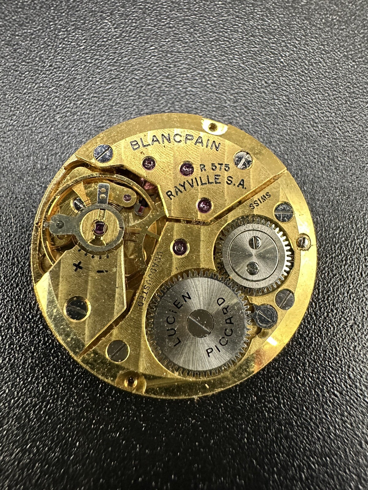 Blancpain Rayville S.A. R 575 Watch Movement GOOD BALANCE