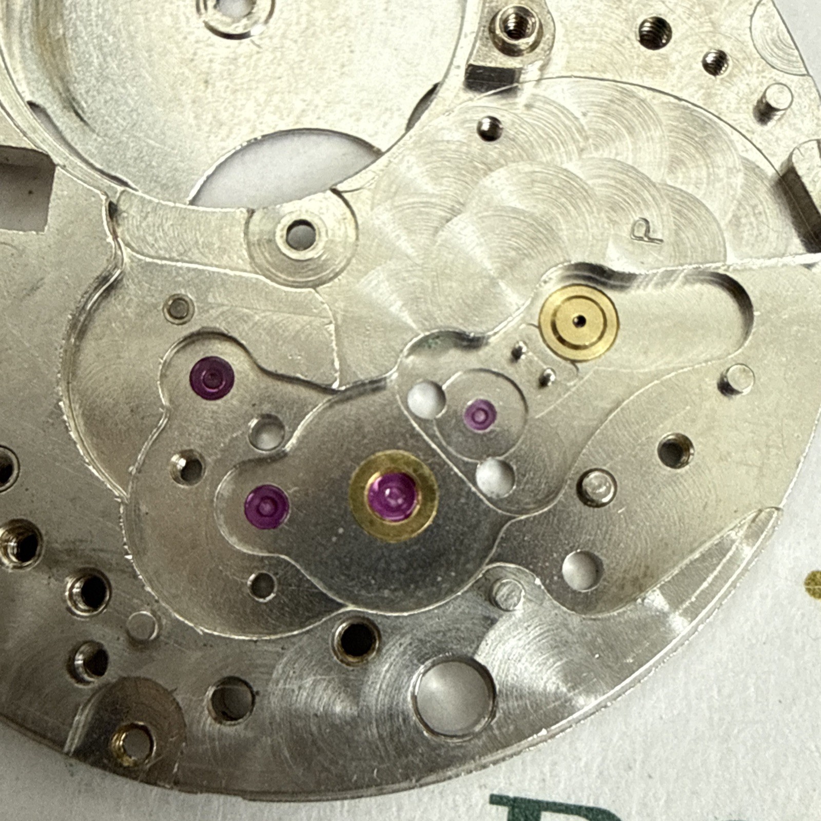 GENUINE Rolex 1530 8075 Main Plate Complete Perfect Condition