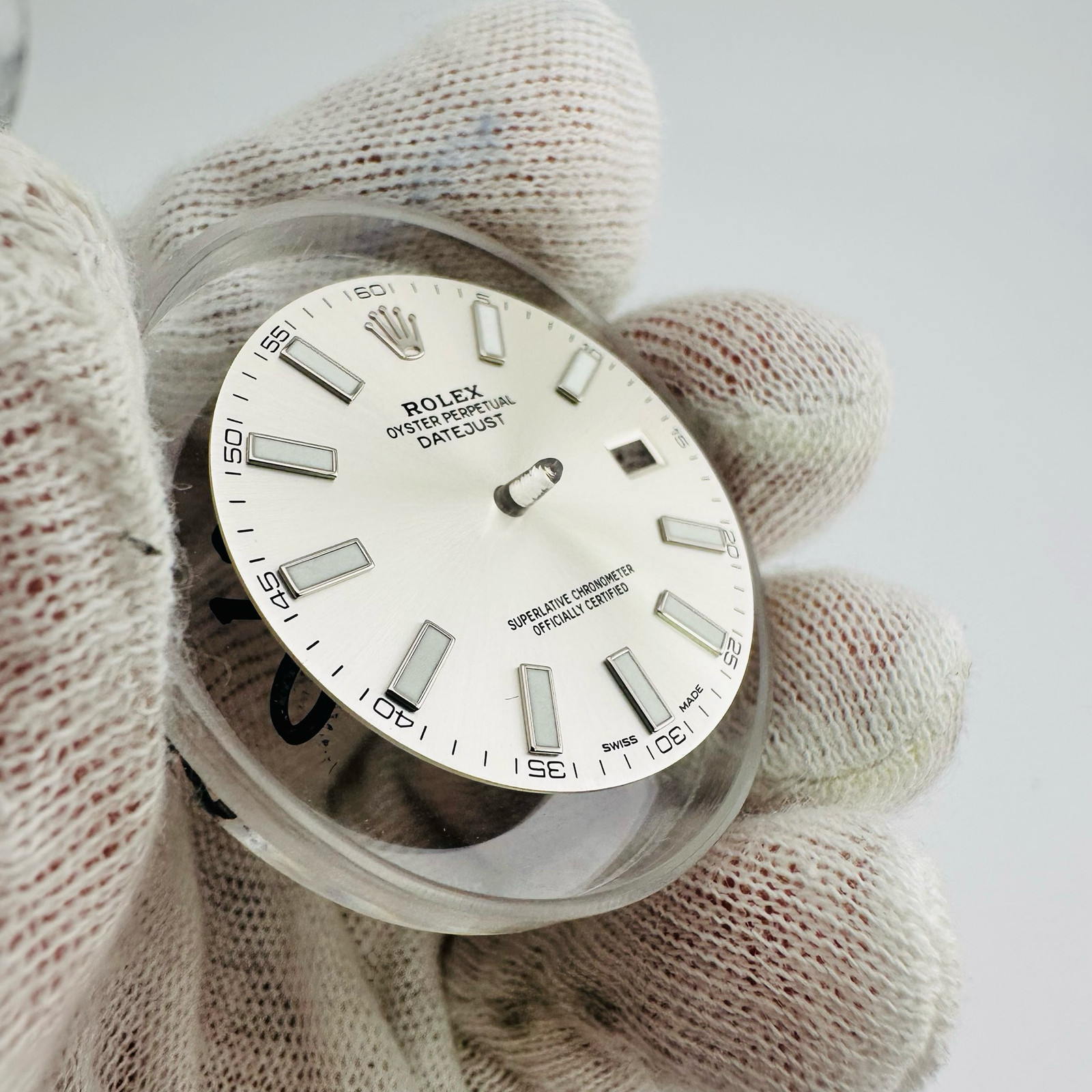 EXCELLENT Rolex Silver Index Dial 40mm Datejust2 116300 116334