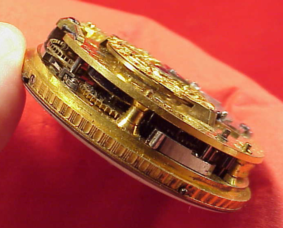52mm IGNACE LICHTENSTERN WEIN REPEATER BELL STRIKE VERGE FUSEE POCKET WATCH MT