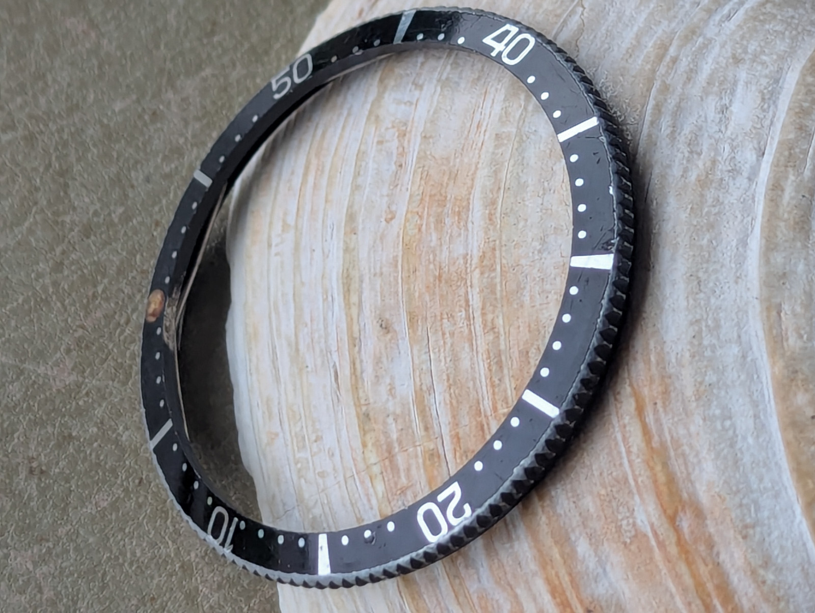 Vintage Early 1960’s 1st Gen Titus Calypsomatic 5913 Diver COUNTDOWN BEZEL ONLY