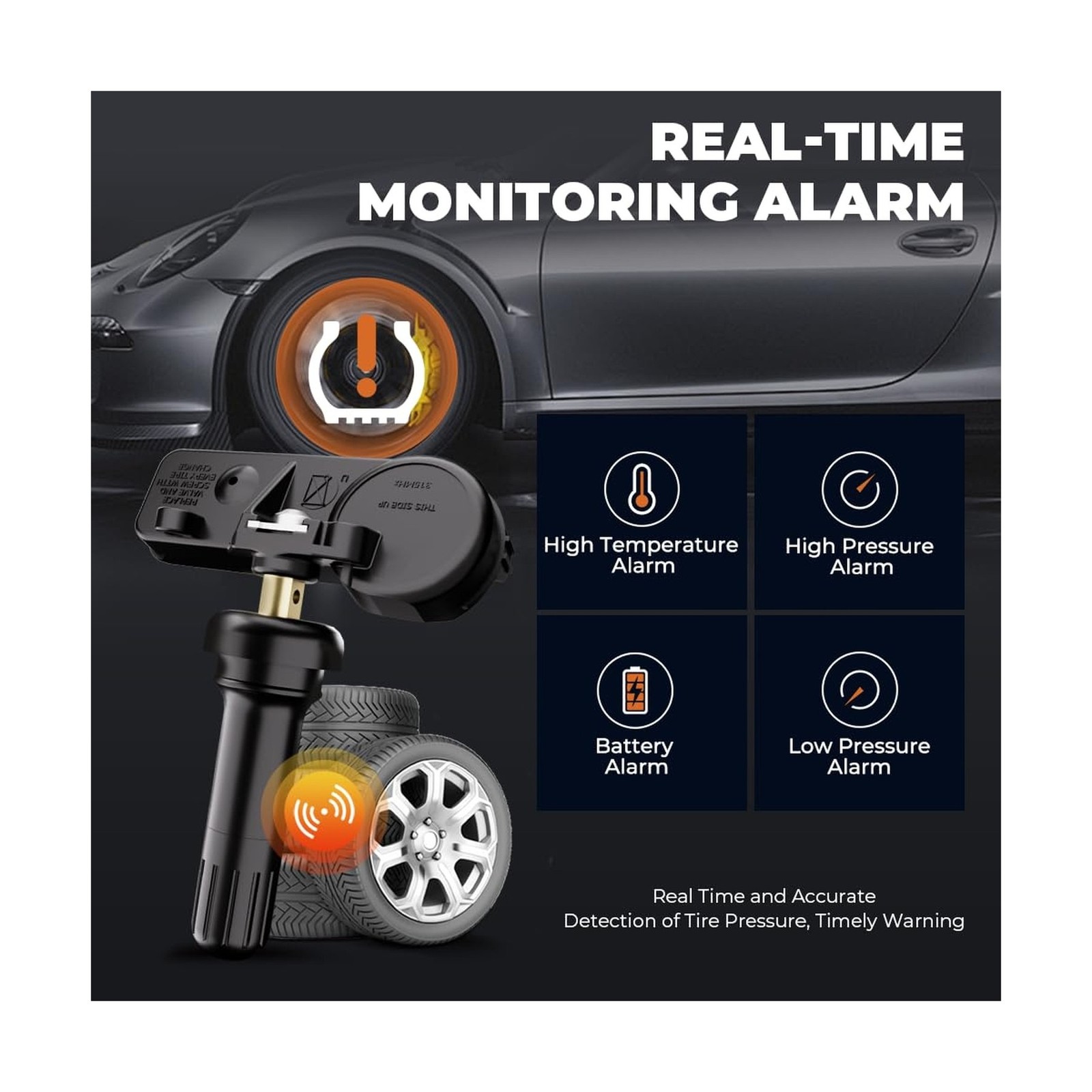 Ford TPMS Sensor, Tire Pressure Monitoring System Sensor fit for Ford F150 F2…