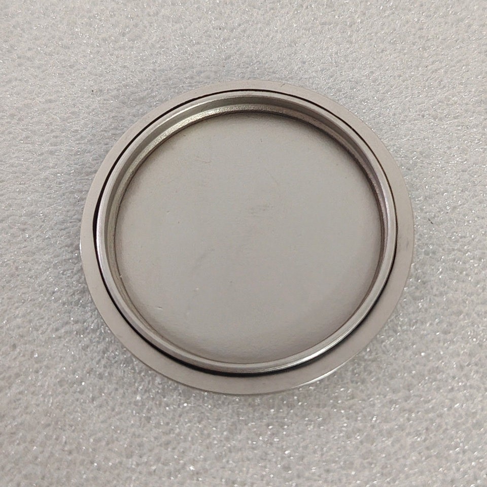 46.5mm Stainless Watch Case + Strap Mineral Glass For Vk63 Movement 36.8mm Dial