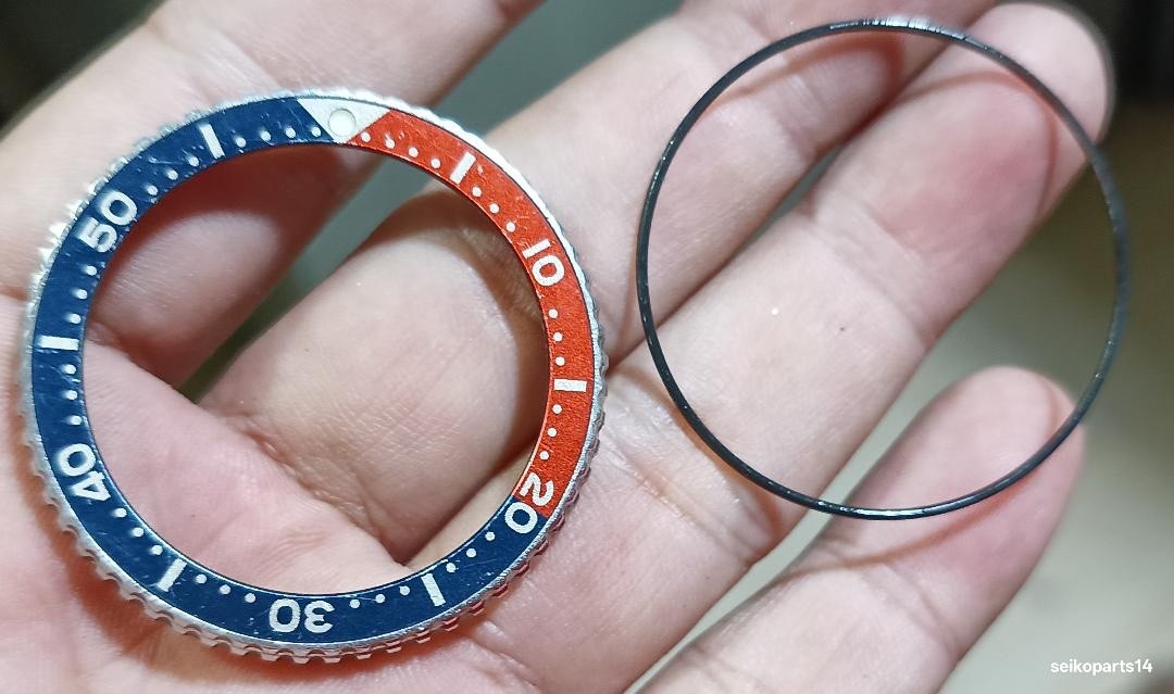 SEIKO PEPSI INSERT ORIGINAL ROTATING BEZEL 6309-729A ALSO 7548-700B 7548-700F