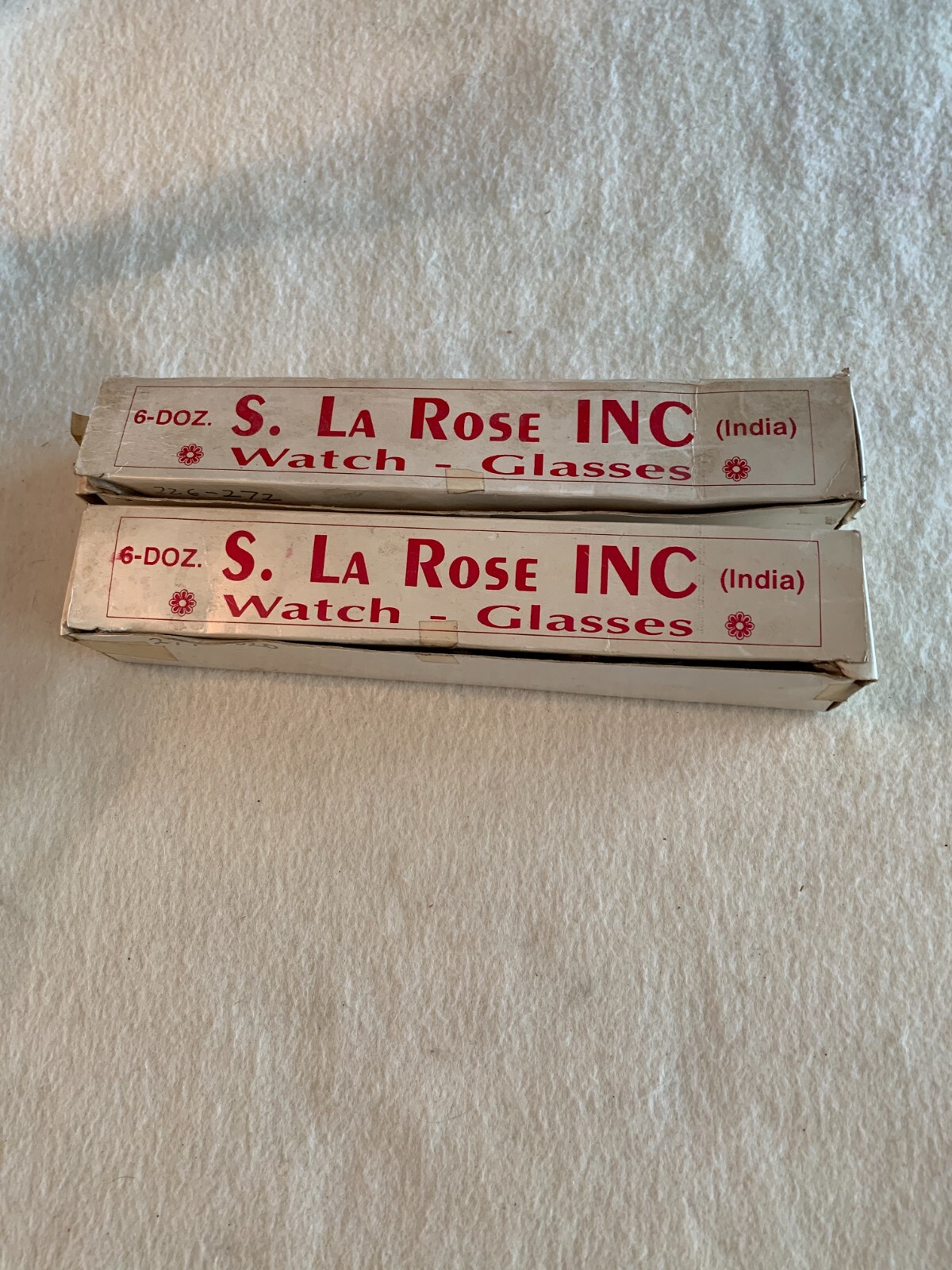 79 NOS Never Used Vintage Watch Glasses Crystals Parts S. LA Rose Brand