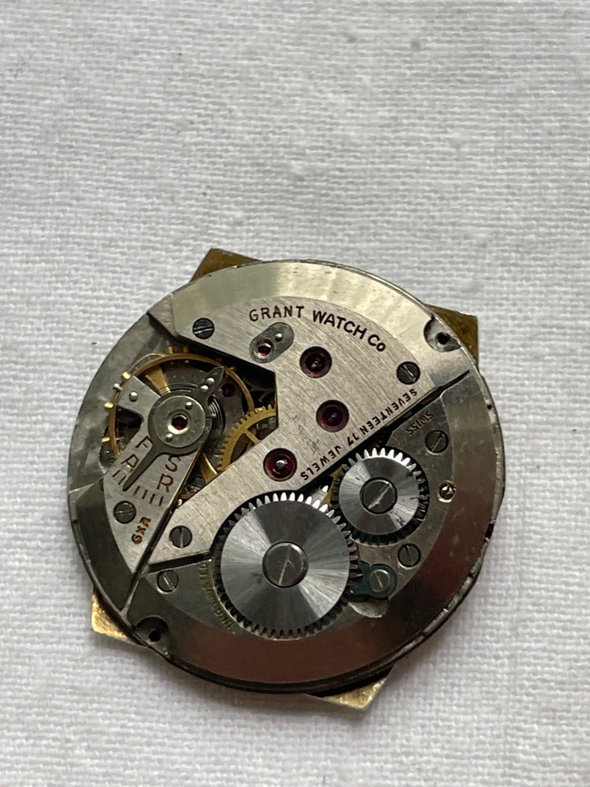 Grant watch – movement for mens watch TRY TO RUN, lot 0707