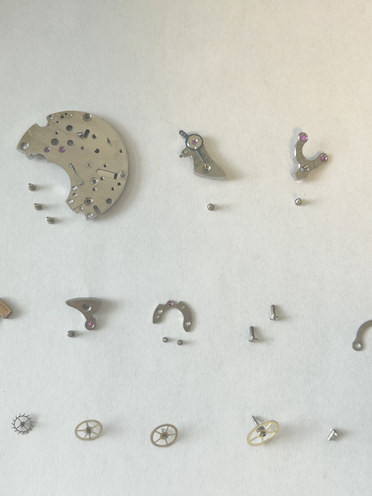 Lemania Cal 1270 Watch Movement Parts 1275 1280 CH27 OMEGA 320 321