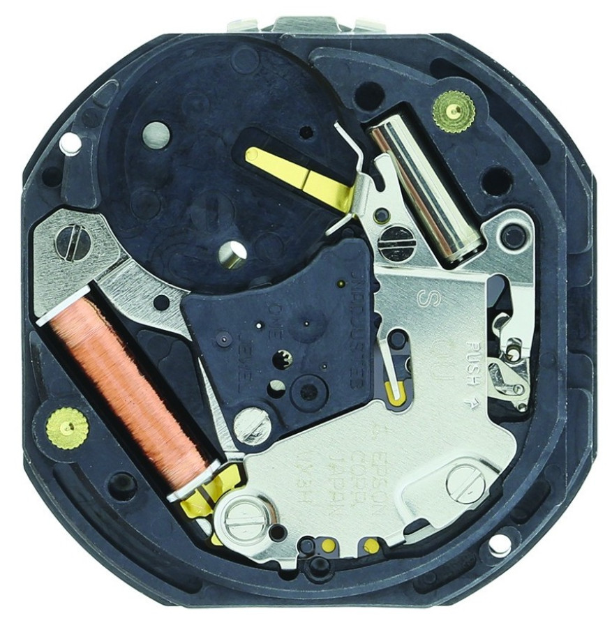 For Genuine Hattori Epson TMI VX3H Watch Movement Japan 3 Hands 2 Eyes (3,9)