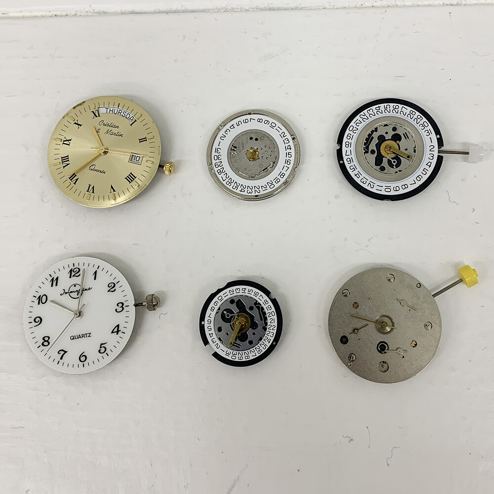 6 Movimenti al Quarzo Quartz Funzionanti