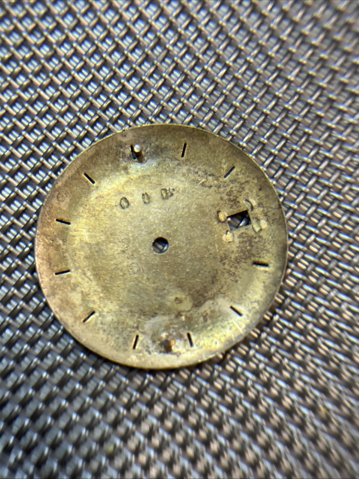 VTG Longines Admiral Automatic Watch Dial for Parts 1960 -1970