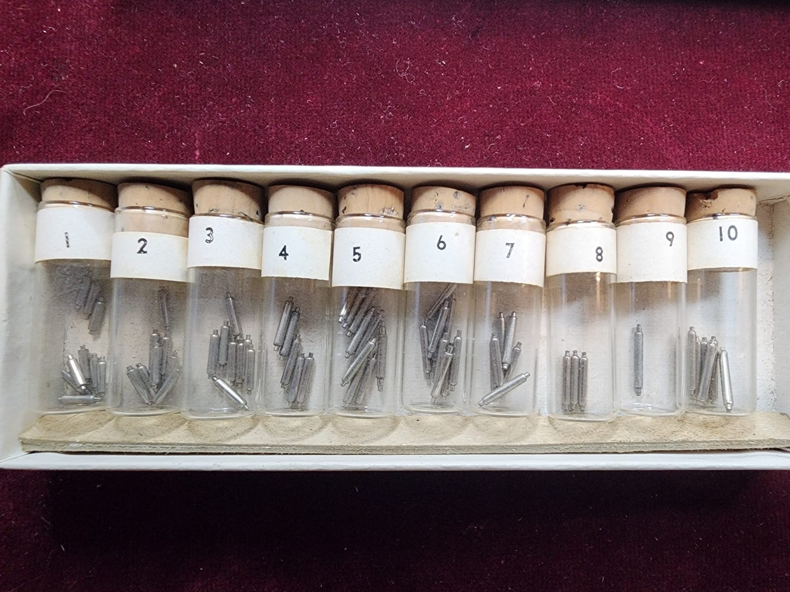 Fitrite Spring Bar Assortment No. 96 “Midget Benrus Style” – Partial / Some Vial