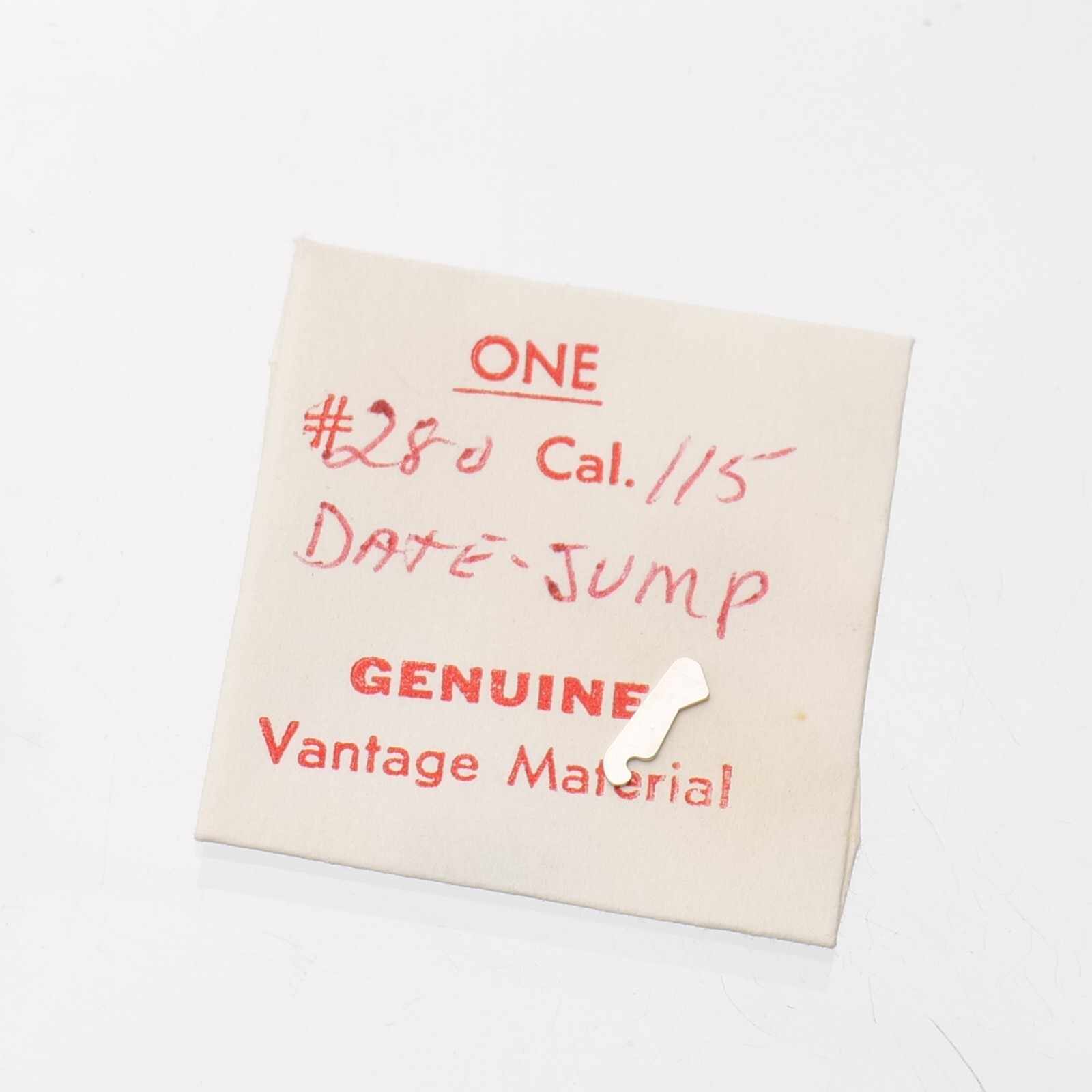 Standard ST 115 Date Jumper Part 2576 New Old Stock Watch Part (C4D21)