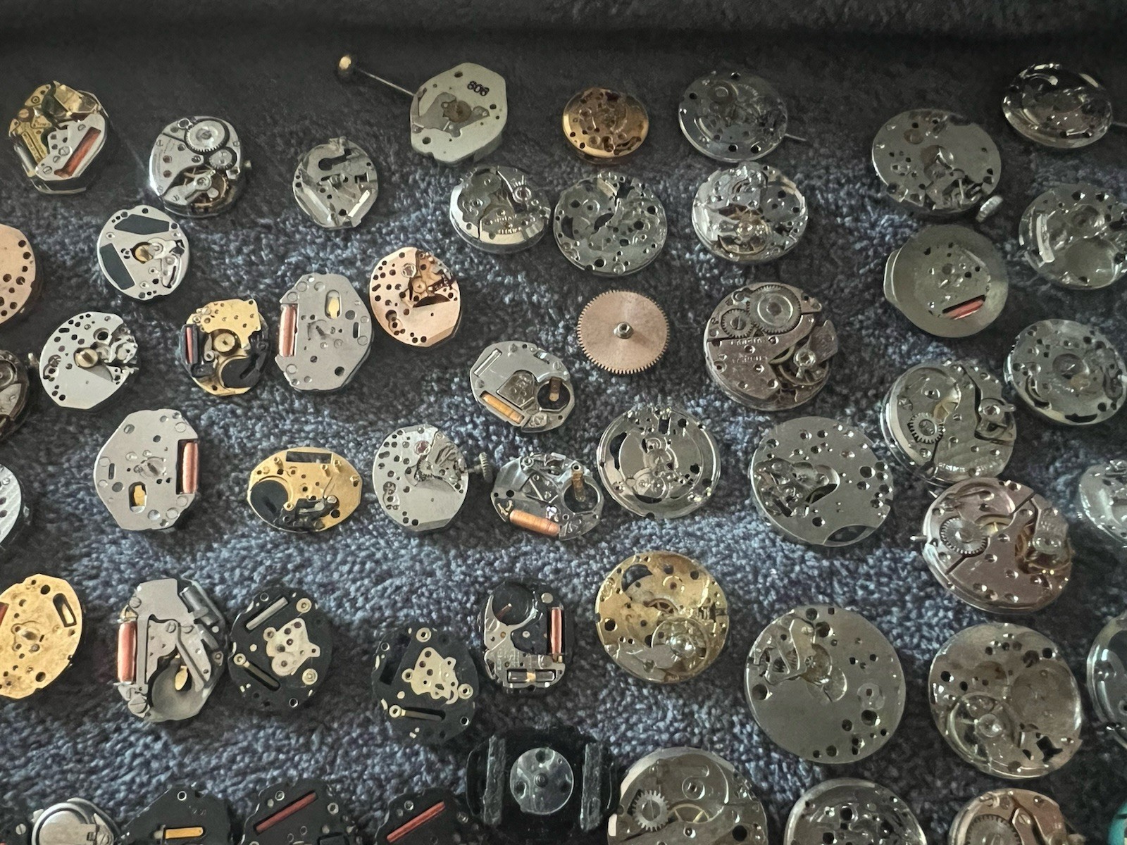 Citizen Seiko Swiss Eta Ladies Watch Movement Parts To Repair 66pcs