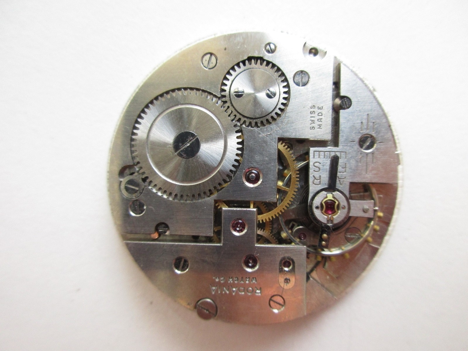 Rodania 17 jewels AS cal. 1073 vintage pocket watch movement – running
