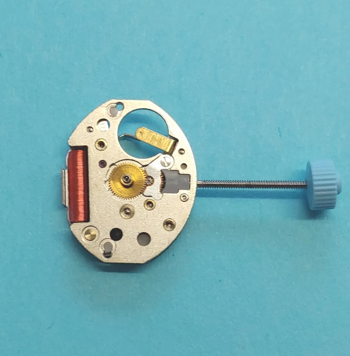 Ronda SA 753 Swiss 1 Jewel Quartz Movement. Sets, Runs, Keeping Time 24 Hr.