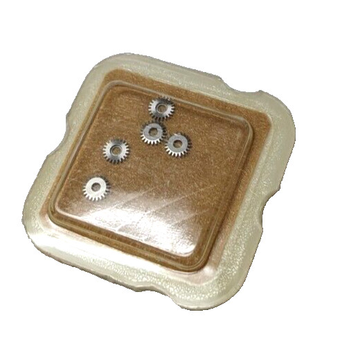 LOT OF 5 GENUINE OMEGA CALIBER 1000 PART 1151 SETTING WHEEL FOR CROWN WHEEL -NWT