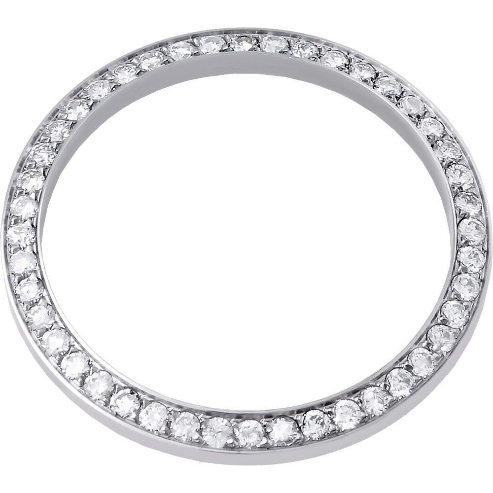 Rolex DateJust Custom Diamond Bezel to Fit 36mm Watches ONLY Round Cut 1.90 Ct.
