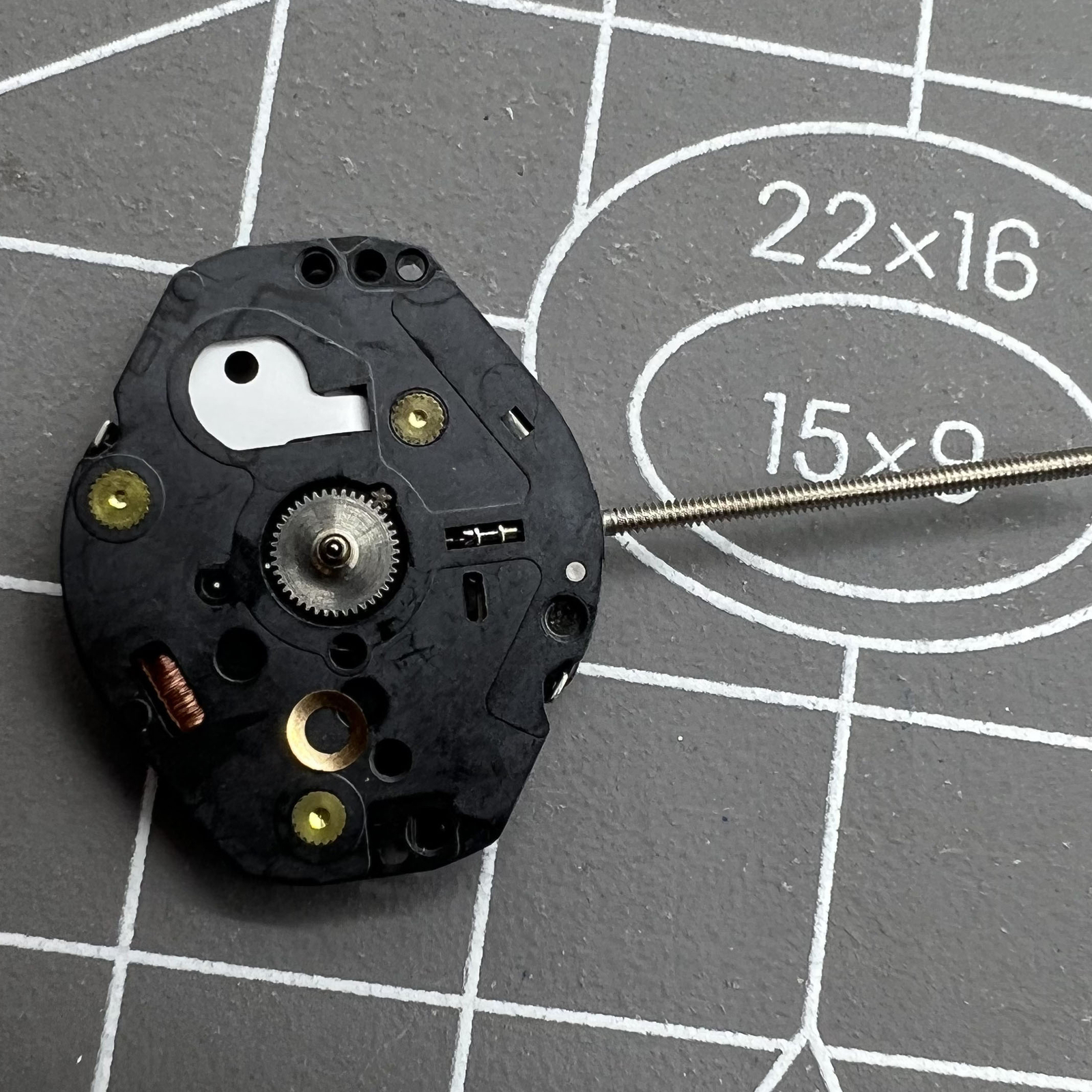 Orient HY520 Quartz Movement No Jewels No Calendar for Orient Watch 3 Hands